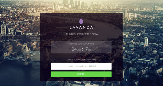 硅谷Lavanda，洗衣服務行業的Uber