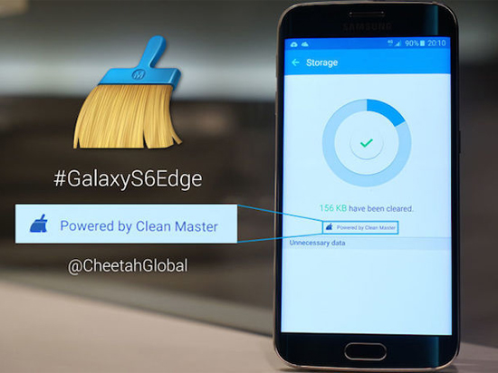 有所不知，三星S6自帶系統清理由獵豹提供