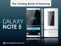4K屏+無邊框 三星Note5概念圖曝光