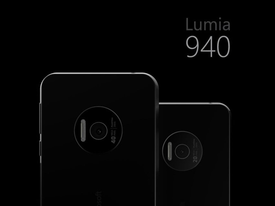 4000萬像素+無邊框，微軟Lumia 940概念圖曝光