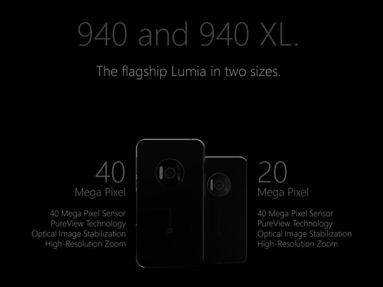 4000萬像素+無邊框，微軟Lumia 940概念圖曝光