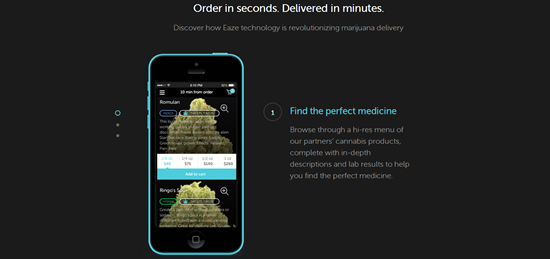 在剛拿到千萬美元融資的Eaze上購買大麻是怎樣的體驗？
