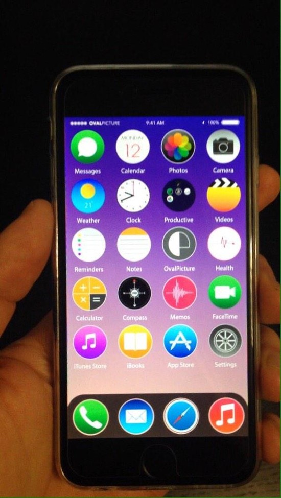蘋果iOS 9曝光：主題設(shè)計(jì)類似于蘋果表