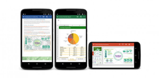 Android版Office來襲，微軟可沒忘記你們