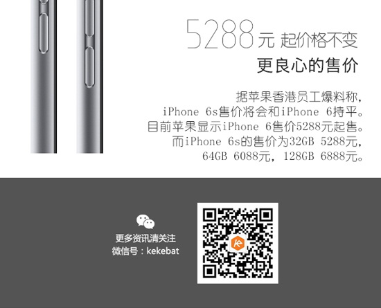 圖姐：性能激增！iPhone 6s最新消息匯總