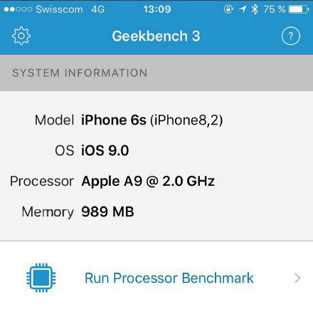 iPhone6s內存曝光：竟然還是1GB！