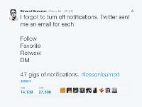 斯諾登有多火？Twitter的郵件已達(dá)47GB