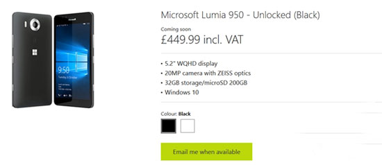 什么節奏？Lumia 950/950XL未開賣先降價