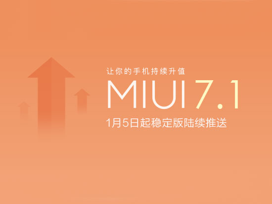 新功能與新體驗 MIUI 7.1 1月5日進行推送