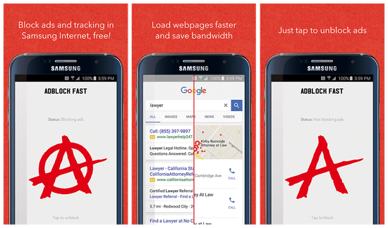 三星的屏蔽廣告App迅速躥紅，然后就被谷歌下架了