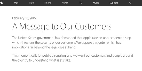 若蘋果不和美國政府開撕，那你我的iPhone都不安全