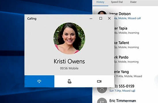 Win 10黑科技功能現身！用戶可用電腦撥打電話