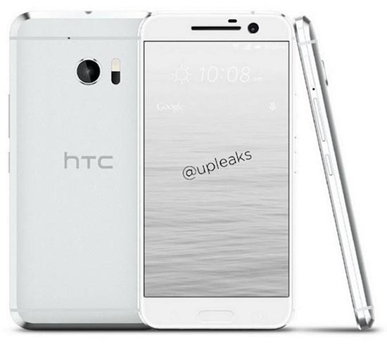 HTC 10白色版真機亮相：高顏值但沒特色