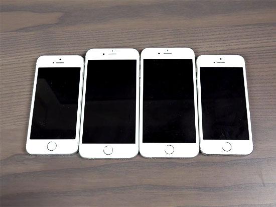 視頻： iPhone 5s/SE/6/6s測速對比 結果讓你意外嗎