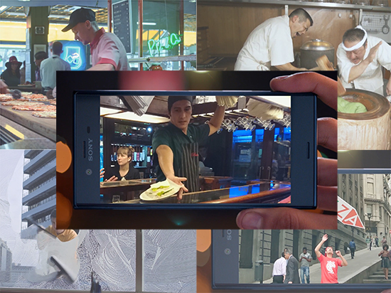 索尼Xperia XZ廣告：看著看著就中毒了