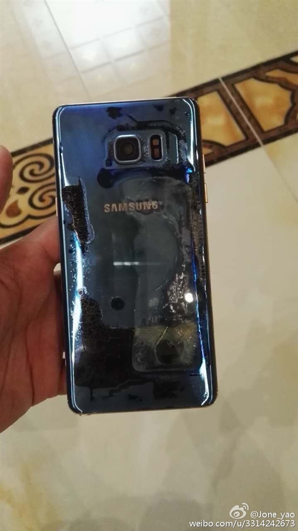 還有安全的Note7嗎？國行版也炸了