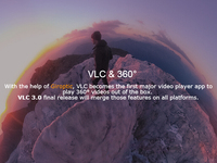 全景VR視頻播放器：VLC 360° 預(yù)覽版發(fā)布