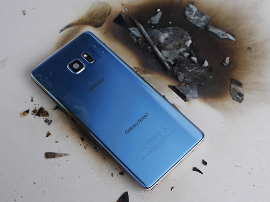 三星Note 7還有戲？屏幕燒毀了但電池還沒爆