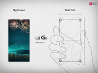 超高屏占比無誤 LG發出G6邀請函提前劇透