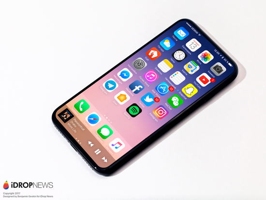 iPhone 8最新渲染圖曝光：驚艷程度遠超三星S8