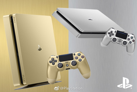 在PS4 Pro國行版開售前 索尼卻在海外悄然發布土豪金版PS4