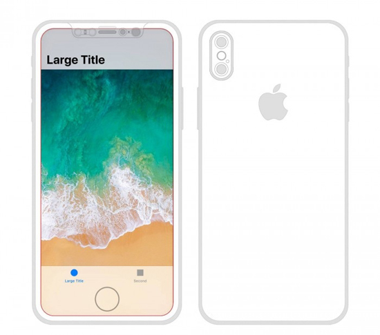 郭明錤揭開iPhone 8“劉海”面紗，預測全系前面板均為黑色