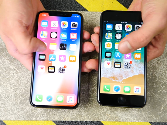 iPhone X抗摔對比測試：還不買AppleCare？