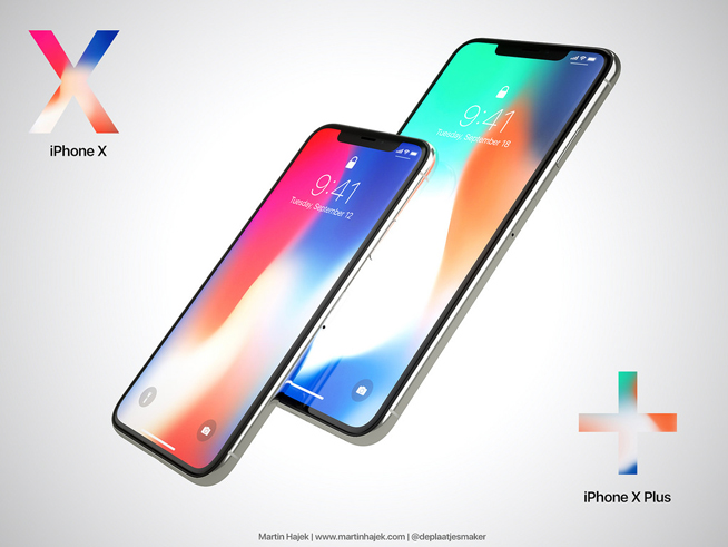 6.7寸iPhone X Plus概念機圖賞：設(shè)計照搬？看了內(nèi)心毫無波動