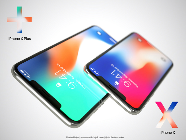 6.7寸iPhone X Plus概念機圖賞：設(shè)計照搬？看了內(nèi)心毫無波動