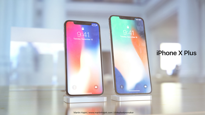 6.7寸iPhone X Plus概念機圖賞：設(shè)計照搬？看了內(nèi)心毫無波動