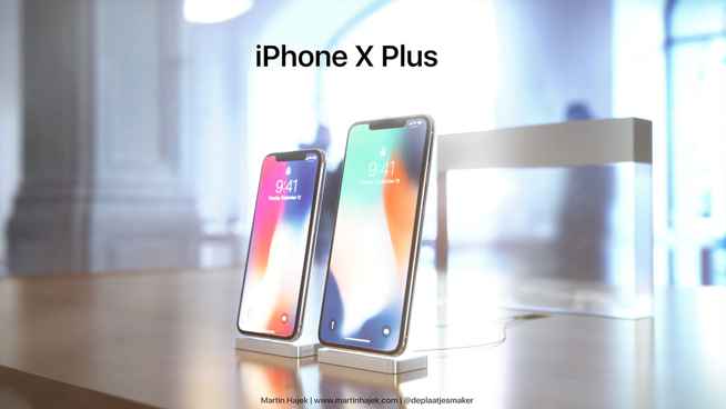 6.7寸iPhone X Plus概念機圖賞：設(shè)計照搬？看了內(nèi)心毫無波動