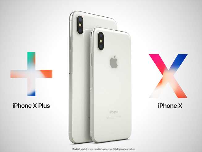 6.7寸iPhone X Plus概念機圖賞：設(shè)計照搬？看了內(nèi)心毫無波動