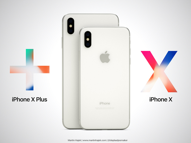 6.7寸iPhone X Plus概念機圖賞：設(shè)計照搬？看了內(nèi)心毫無波動