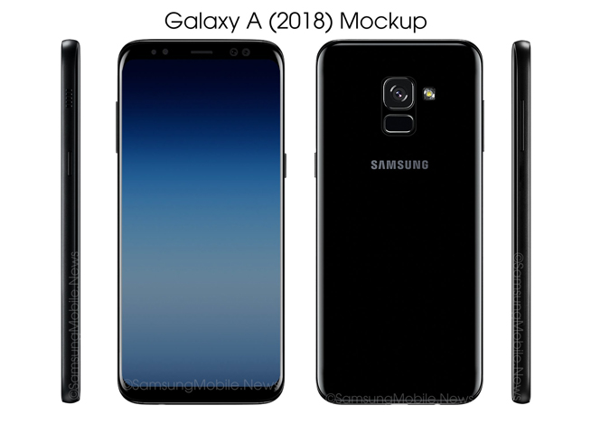 搶占中端機份額？三星Galaxy A 2018也要用上全視曲面屏