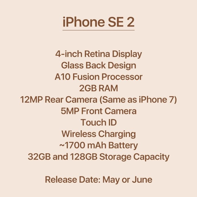 iPhone SE2或6月登場 新iPhone終將支持雙卡雙待