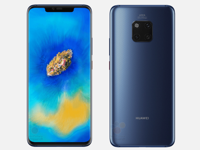 華為Mate 20 Pro重磅曝光：單挑iPhoneXS 三攝大升級