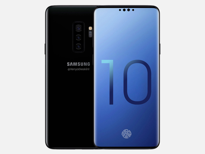 三星Galaxy S10穩了？新系統提前曝光近100%全面屏設計