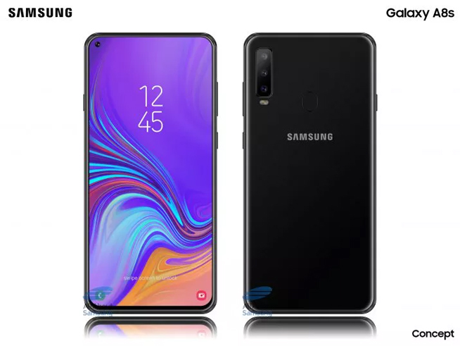 與華為撞期12月發布 三星開孔屏Galaxy A8s信息全曝光