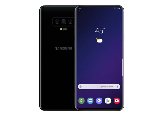 三星Galaxy S10+更多信息解鎖：前置開孔雙攝 顏值有所下降