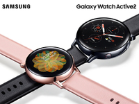 三星Galaxy Watch Active2發布：表圈可觸控 設計簡潔風